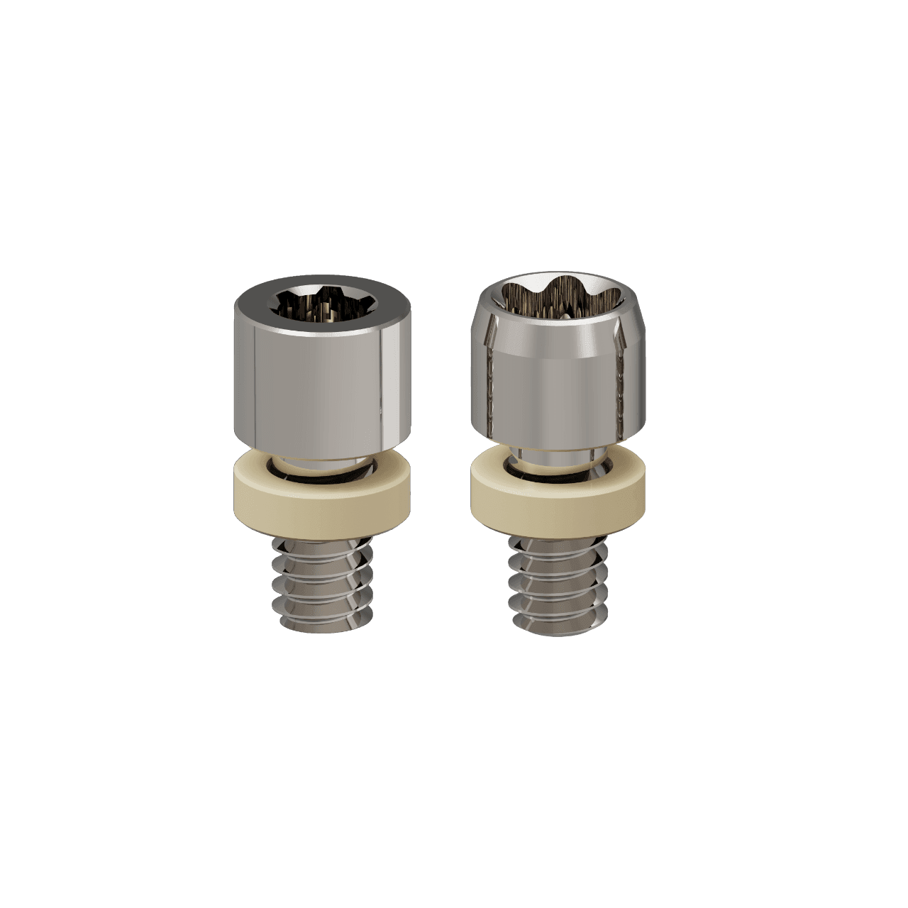 Tornillos rectos y angulados para Zir con Peek Adapter